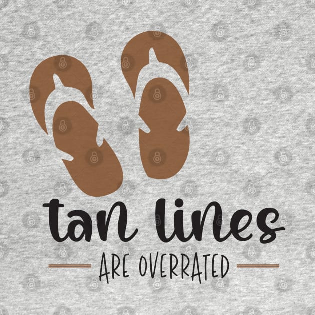 TAN LINES ARE OVERRATED by Hou-tee-ni Designs